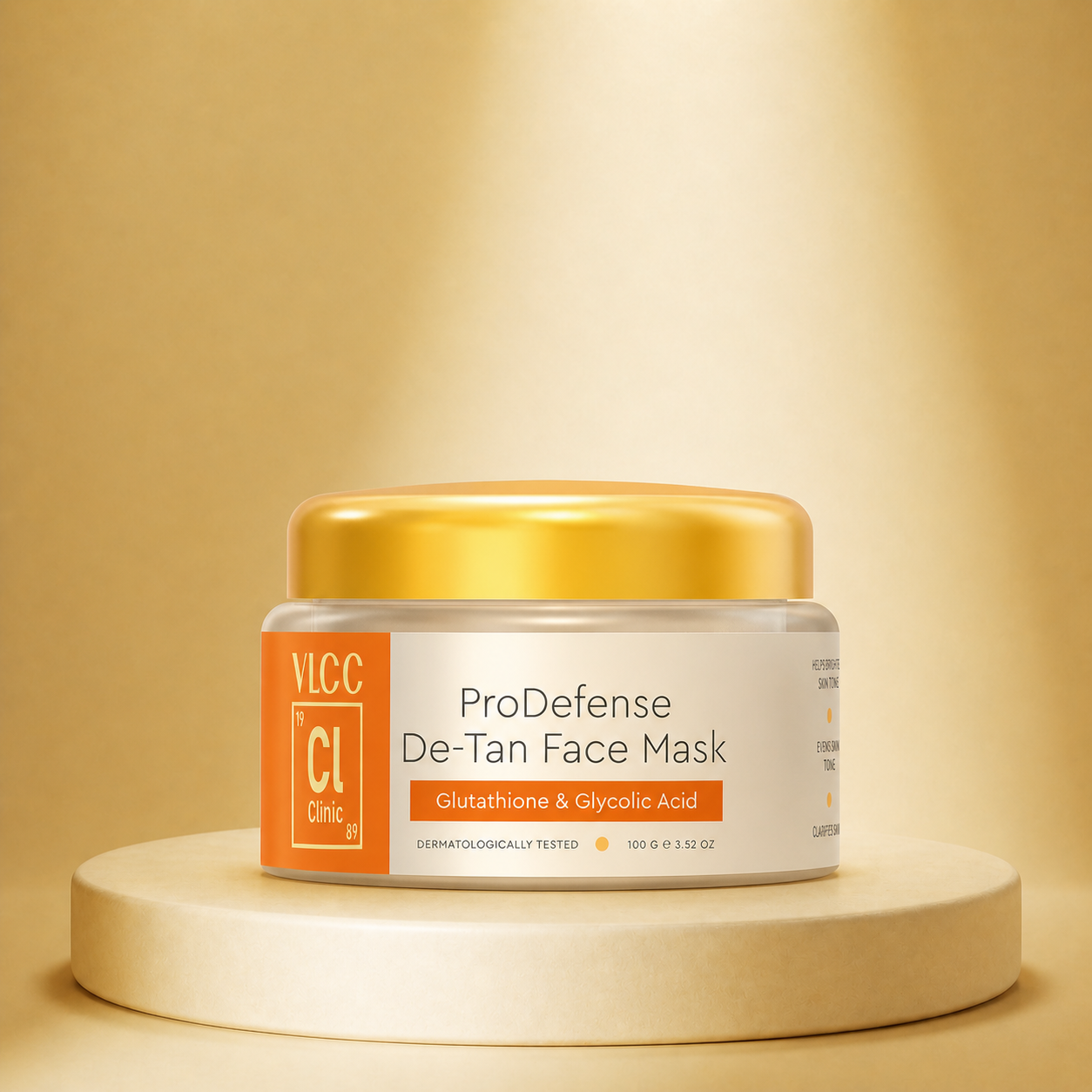 Pro Defense De-Tan Face Mask