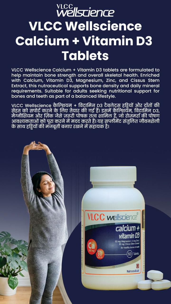 Calcium + Vitamin D3