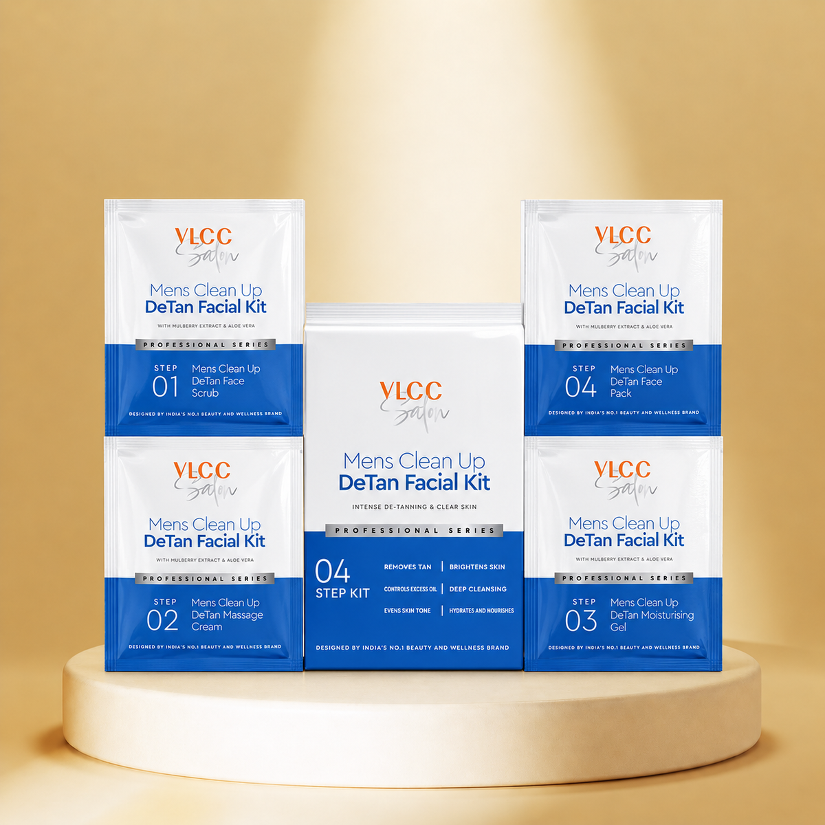 Men’s Clean Up De-Tan Facial Kit