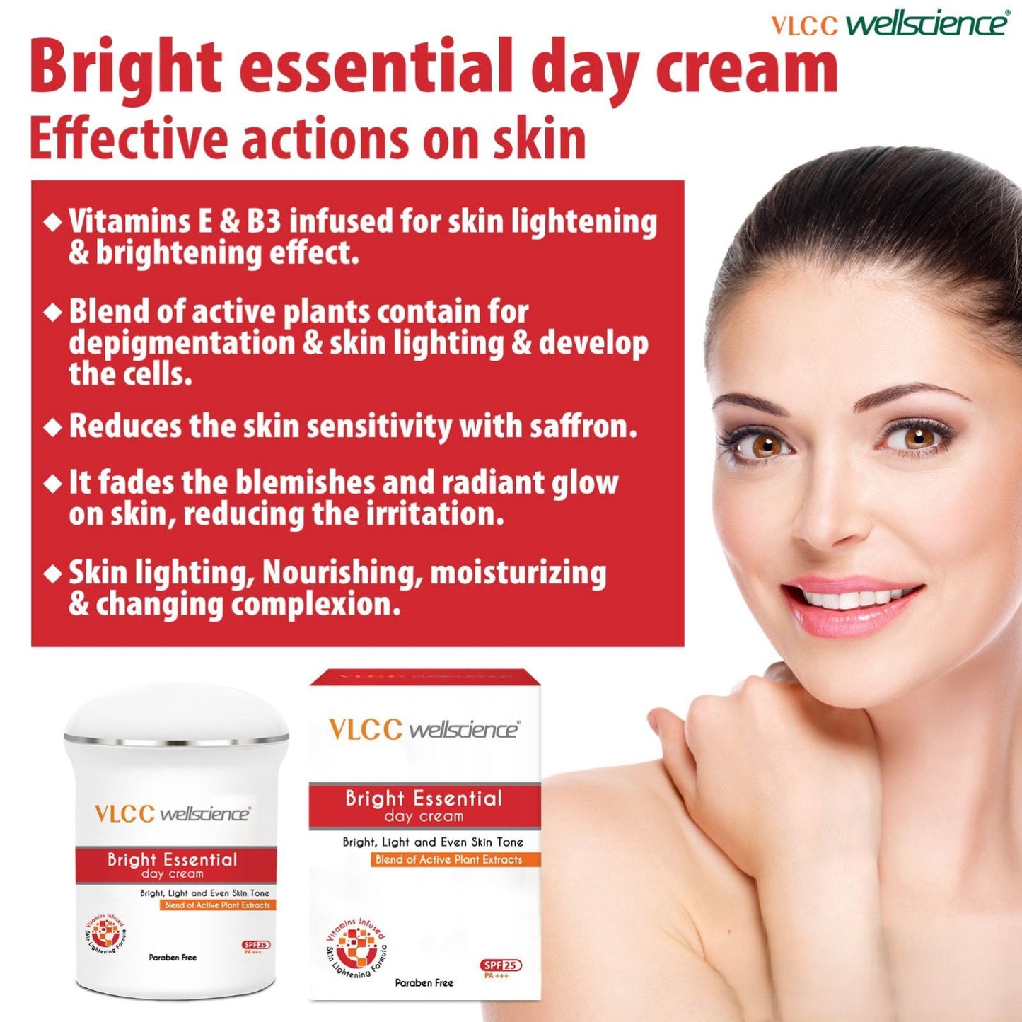Bright Essential Day Cream with SPF 25 PA+++